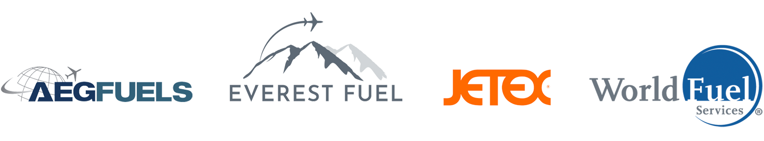 Fuel Providers: AEG FUELS, Everest Fuel, Jetex, and World Fuel Services.